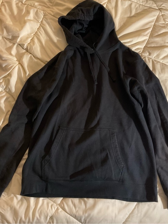 Other - Men's Black Hooded Pullover Sweatshirt